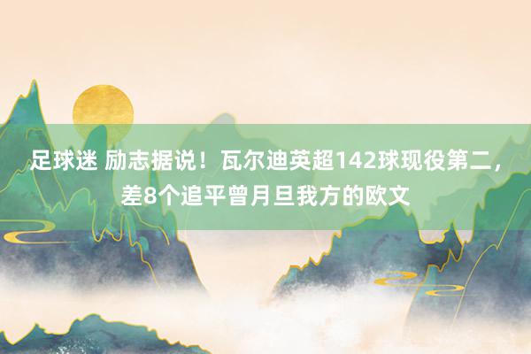 足球迷 励志据说！瓦尔迪英超142球现役第二，差8个追平曾月旦我方的欧文